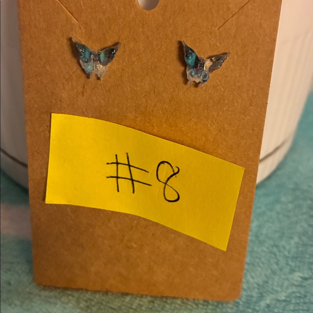 butterfly earrings